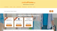Desktop Screenshot of codicepromo.net